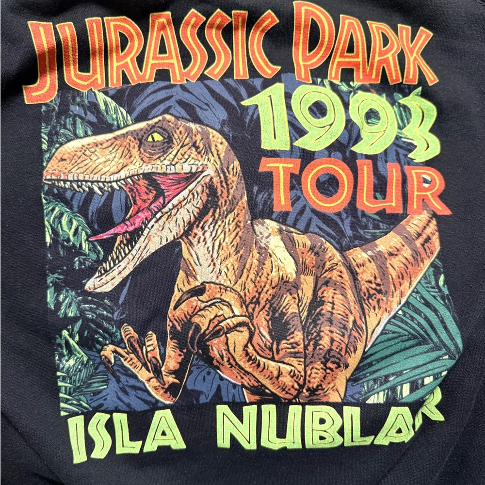 🦖 6XL Torrid Black Jurassic Park Hoodie 🦖 - Picture 6 of 6